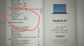 Mint
													MacBook Air 2025 (M4) - 13" - Apple M4, Midnight, 256 GB, 16 GB, photo 6 of 6