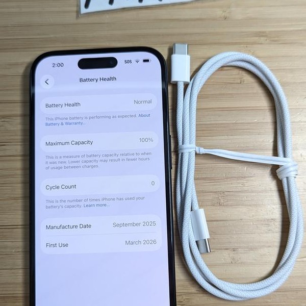 Apple iPhone 16 - AT&T, 128 GB, Black, A3081