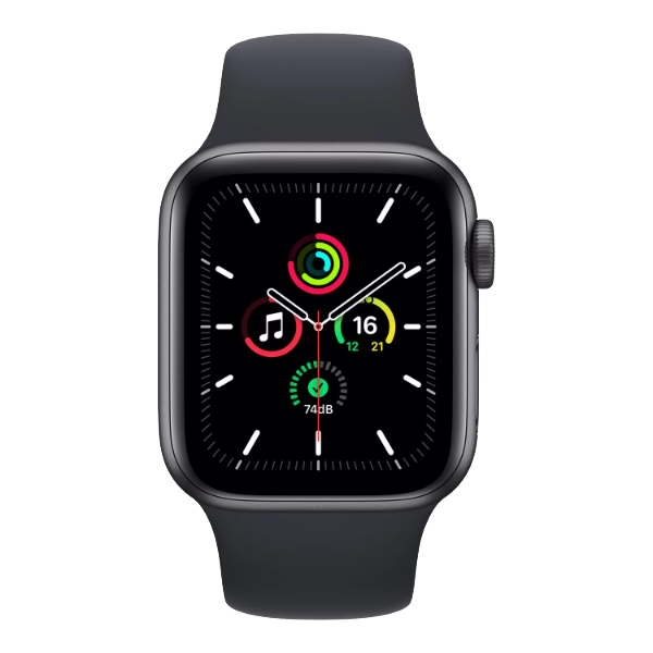 Apple Watch SE 1st Gen 44mm - Unlocked, Silver, A2354 - Cellular, Aluminum