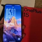 Mint OnePlus 15 - Unlocked, 256 GB, Infinite Black, 12 GB