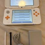 Mint New Nintendo 2DS XL - 1 GB, White & Orange