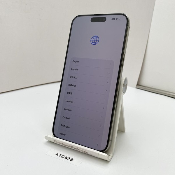 Apple iPhone 15 Pro Max - Unlocked, 256 GB, Natural, A2849