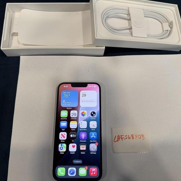 Apple iPhone 16e - Unlocked, 128 GB, White, A3212
