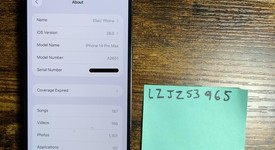 Fair
													Apple iPhone 14 Pro Max - Unlocked, Black, 128 GB, A2651, photo 1 of 17