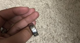 Good
													Oura Ring Gen 3 - Silver, Size 9, Horizon, photo 2 of 4
