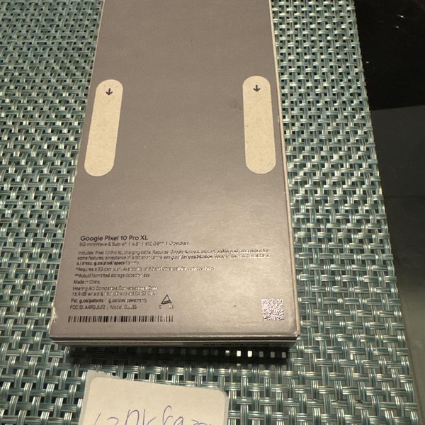 Google Pixel 10 Pro XL - Unlocked, 512 GB, Obsidian, GUL82