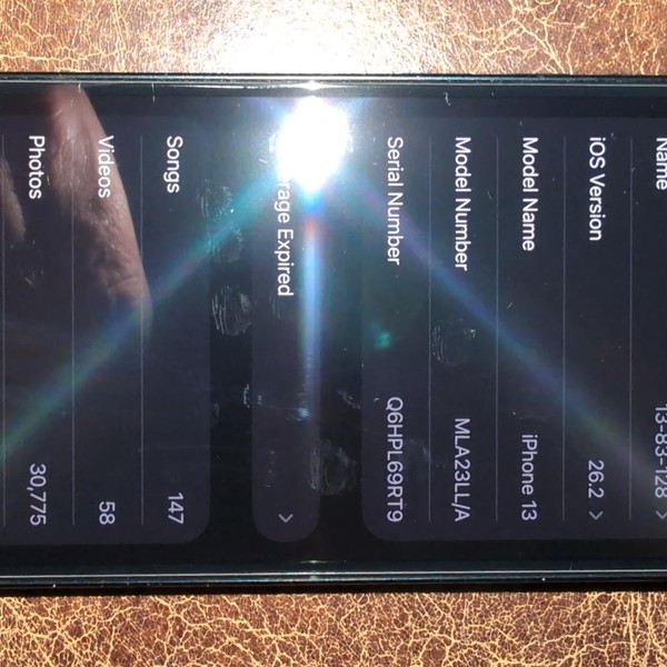 Apple iPhone 13 - Unlocked, 128 GB, Midnight, A2482