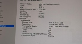 Good
													MacBook Pro 2018 (With Touch Bar) - 13" - I5, Gray, 256 GB, 8 GB, photo 5 of 9