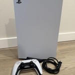 Good PlayStation 5 Standard Edition (2020) - 825 GB, White, Standard Edition
