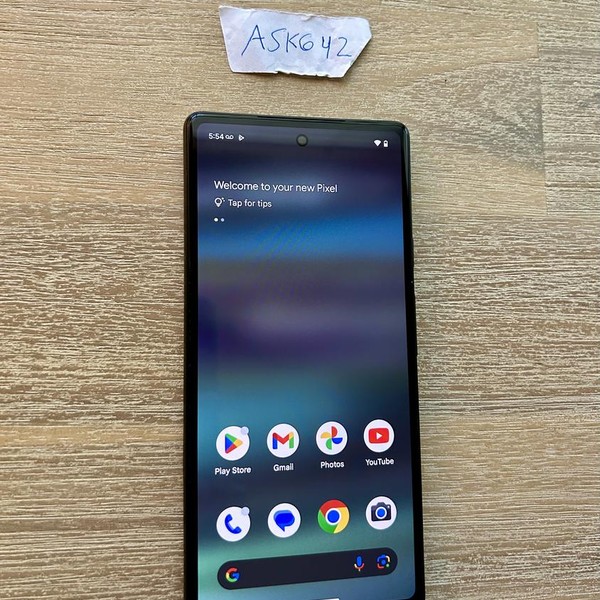 Google Pixel 6a - Unlocked, 128 GB, Sage, 6 GB, GX7AS