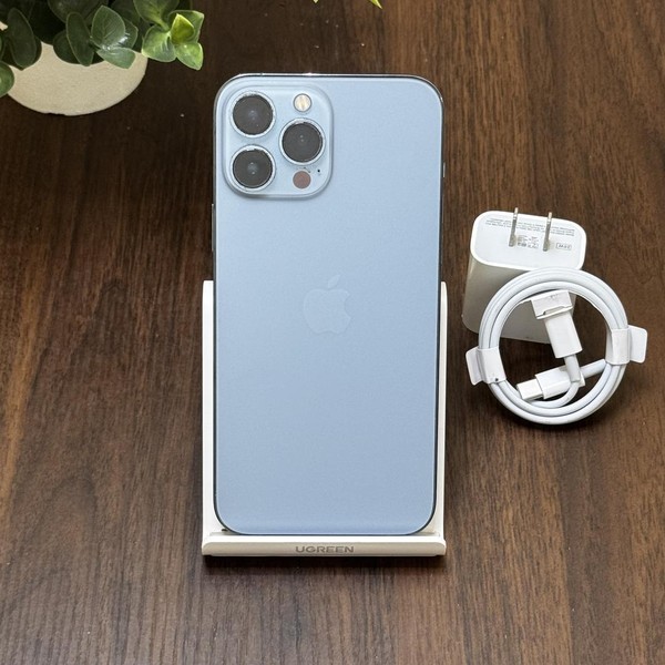 Apple iPhone 13 Pro Max - Unlocked, 128 GB, Sierra Blue, A2484