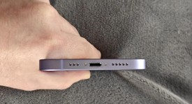 Good
													Apple iPhone 12 - Unlocked, Purple, 128 GB, A2172, photo 4 of 10