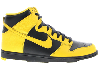 Nike Dunk High Black Varsity Maize (2012) for sale