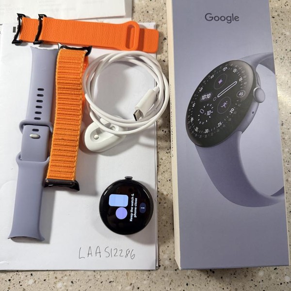 Google Pixel Watch 4 - T-Mobile, Moonstone, 45mm, LTE