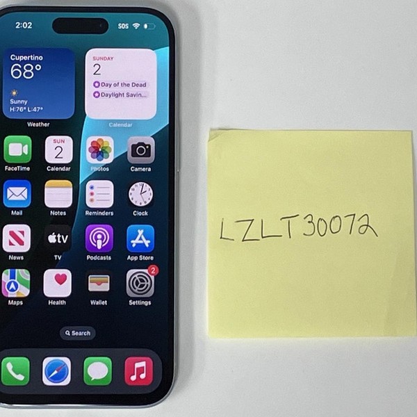 Apple iPhone 15 - Verizon, 128 GB, Blue, A2846