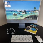 Mint iMac 2024 24 inch - 256 GB, Blue, 16 GB, Apple M4, WiFi Only, 8-core GPU