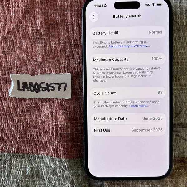 Apple iPhone 16 - Unlocked, 128 GB, Black, A3081