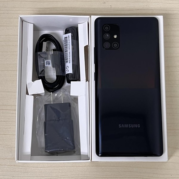 Samsung Galaxy A71 5G - T-Mobile, Black, 128 GB, 6 GB, SM-A716U