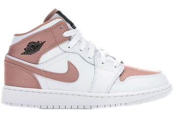 Jordan 1 Mid White Rose Gold (GS) for sale