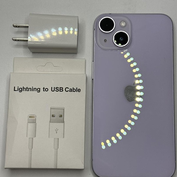 Apple iPhone 14 - Unlocked, 128 GB, Purple, A2649