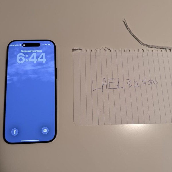 Apple iPhone Air - Verizon, 256 GB, Space Black, A3260