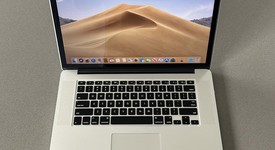 Good
													MacBook Pro 2015 (Retina) - 15" - Silver, 256 GB, 16 GB, photo 1 of 18