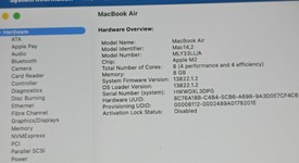 Good
													MacBook Air 2022 - 13" - Apple M2, Gray, 256 GB, 8 GB, photo 4 of 12