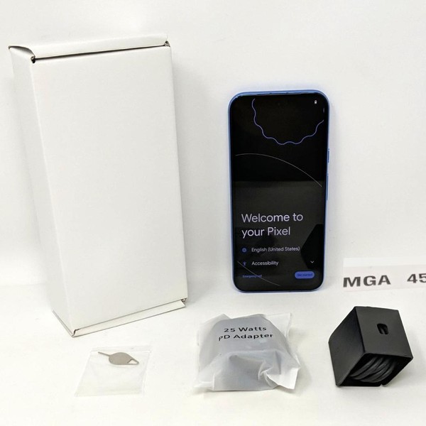 Google Pixel 8a - Unlocked, 128 GB, Bay, 8 GB, G8HHN, mmWave 5G