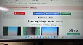 Good
													Samsung Galaxy Z Fold6 - Unlocked, Black, 256 GB, 12 GB, SM-F956U1, photo 5 of 10