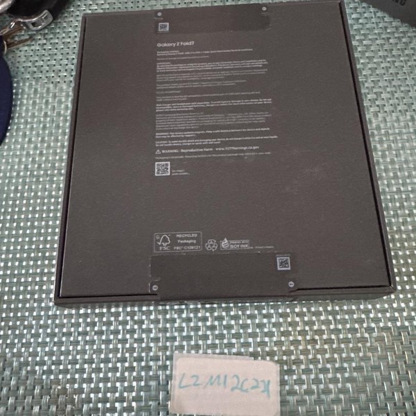 Samsung Galaxy Z Fold7 - Unlocked, 256 GB, Jetblack, 12 GB, SM-F966U1