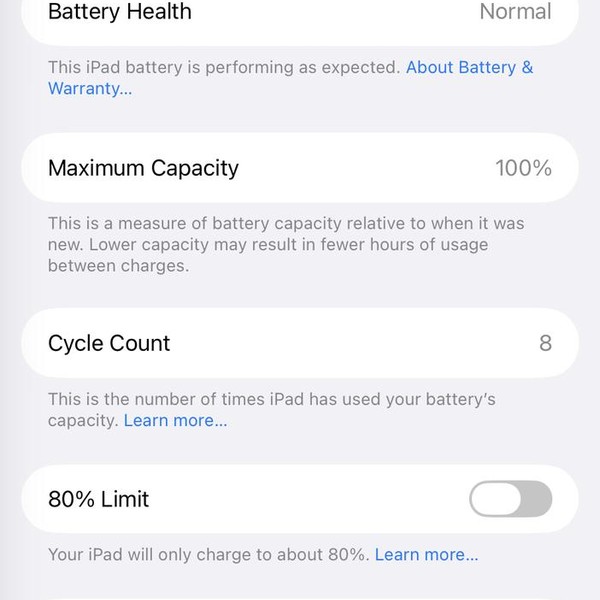 Apple iPad Mini (7th Gen) - Wi-Fi, 128 GB, Purple, A2993