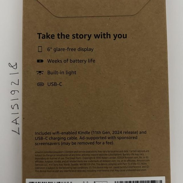 Amazon Kindle 11 - 16 GB, Black