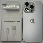 Good Apple iPhone 15 Pro - Unlocked, 128 GB, White, A2848
