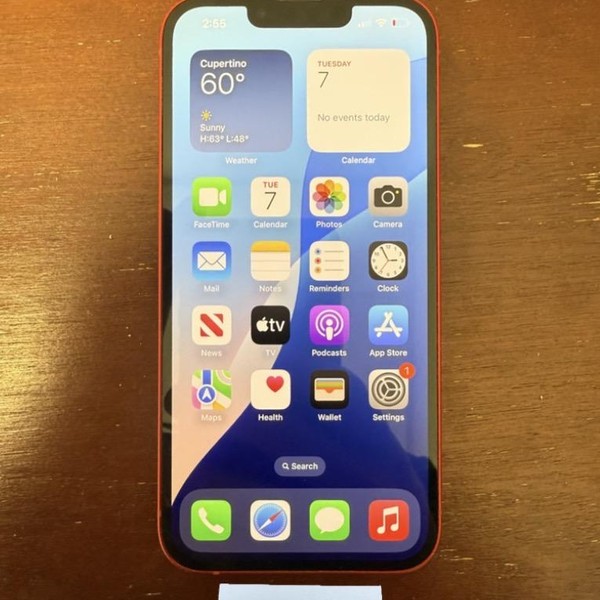 Apple iPhone 13 - Unlocked, Red, 128 GB, A2482