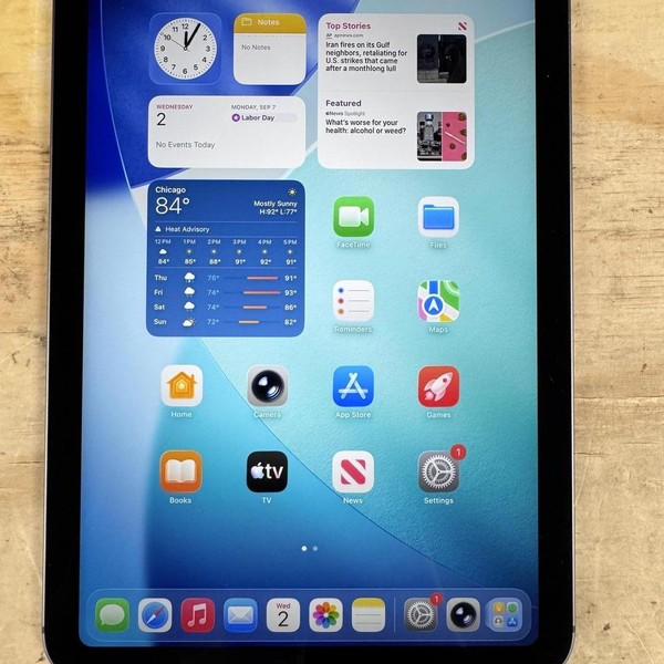 Apple iPad Mini (6th Gen) - Unlocked, 64 GB, Gray, A2568
