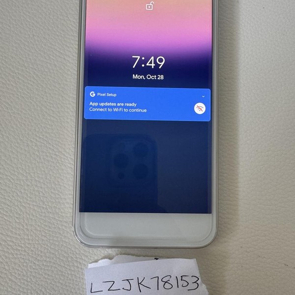 Google Pixel - Unlocked, 128 GB, Silver, 4 GB, Google Edition