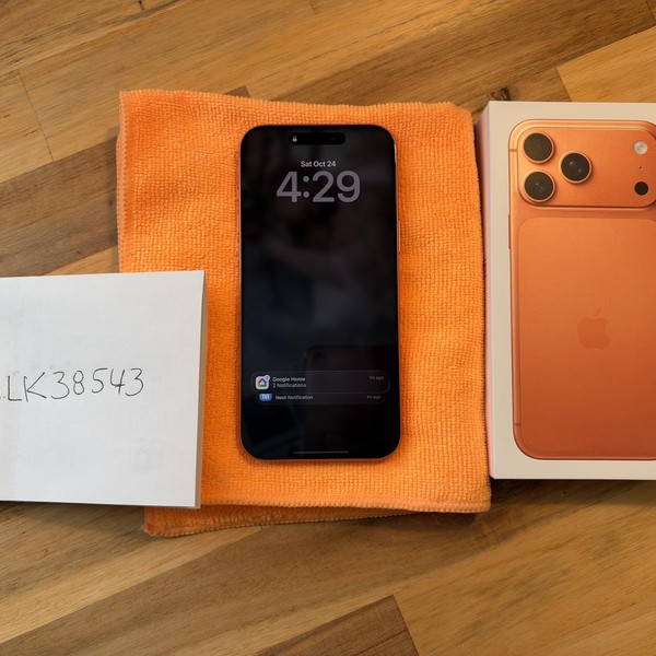 Apple iPhone 17 Pro Max - Unlocked, 512 GB, Cosmic Orange, A3257