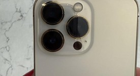 Good
													Apple iPhone 13 Pro - Unlocked, Gold, 128 GB, A2483, photo 3 of 10
