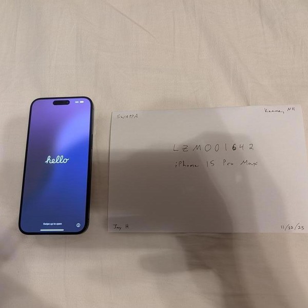 Apple iPhone 15 Pro Max - Verizon, 256 GB, Black, A2849