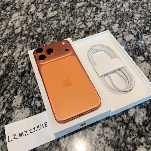 Apple iPhone 17 Pro Max - Unlocked, 256 GB, Cosmic Orange, A3257