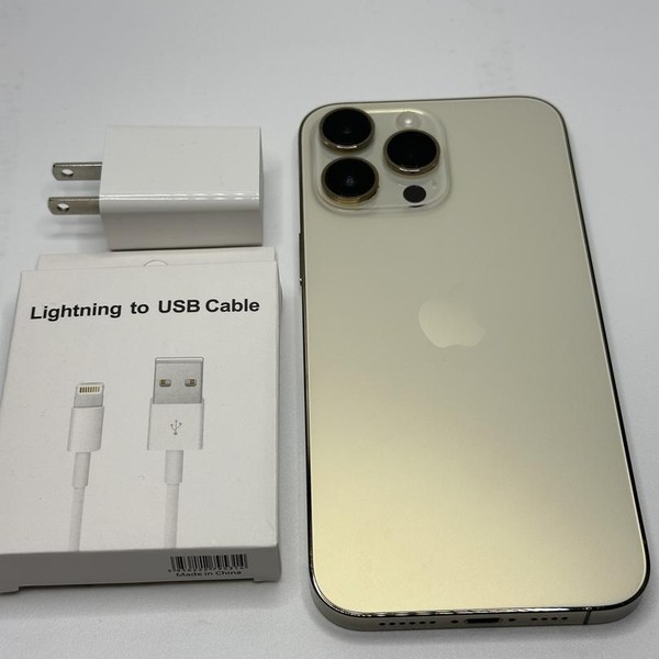 Apple iPhone 14 Pro Max - Unlocked, 128 GB, Gold, A2651