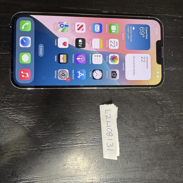 Apple iPhone 13 Pro Max - Unlocked, 256 GB, Silver, A2484