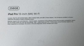 New
													Apple iPad Pro 13" (M4) 2024 - Wi-Fi, Black, 256 GB, 8 GB, A2925, Standard Glass, photo 4 of 6