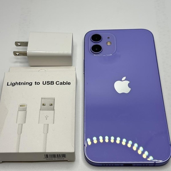 Apple iPhone 12 - Unlocked, 64 GB, Purple, A2172
