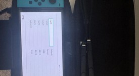 Fair
													Nintendo Switch - OLED - Red & Blue, 64 GB, photo 3 of 4