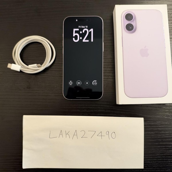 Apple iPhone 17 - Unlocked, 256 GB, Lavender, A3258