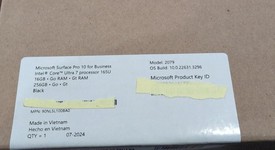 New
													Microsoft Surface Pro 10 - Wi-Fi, Black, 256 GB, 16 GB, photo 1 of 5