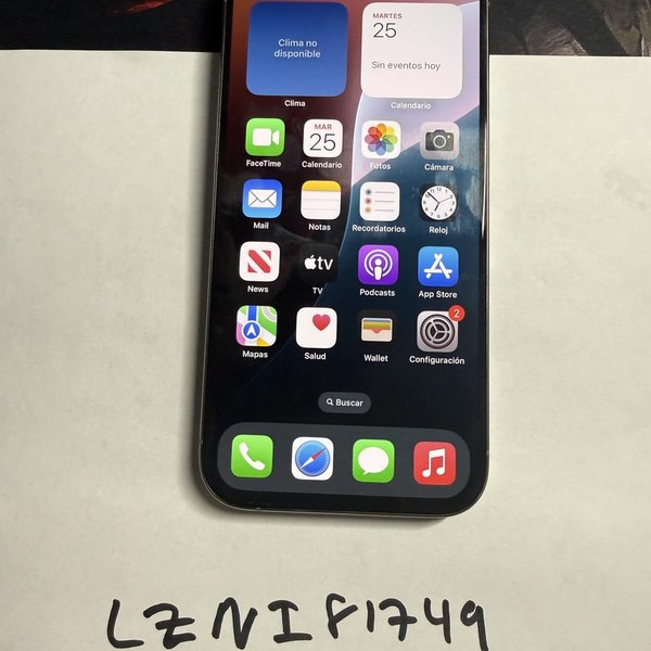 Apple iPhone 15 Pro - Unlocked, 128 GB, Natural, A2848