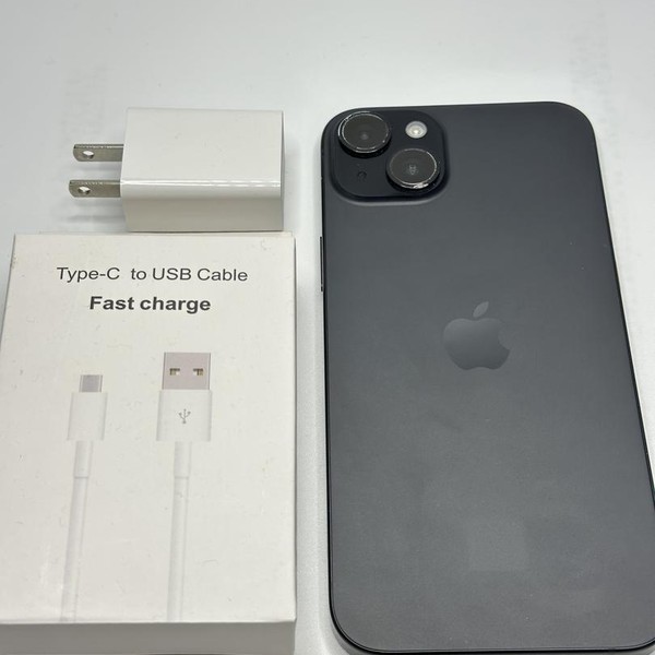 Apple iPhone 15 Plus - Unlocked, 128 GB, Black, A2847