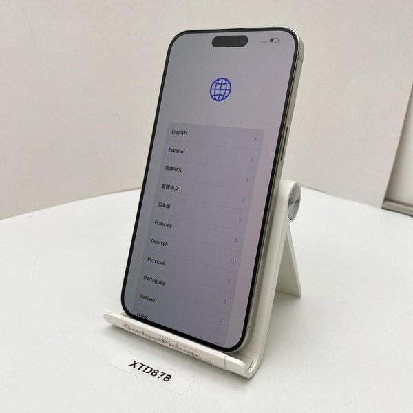 Apple iPhone 15 Pro Max - Unlocked, 256 GB, White, A2849